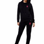 Ladies Black Hoodie